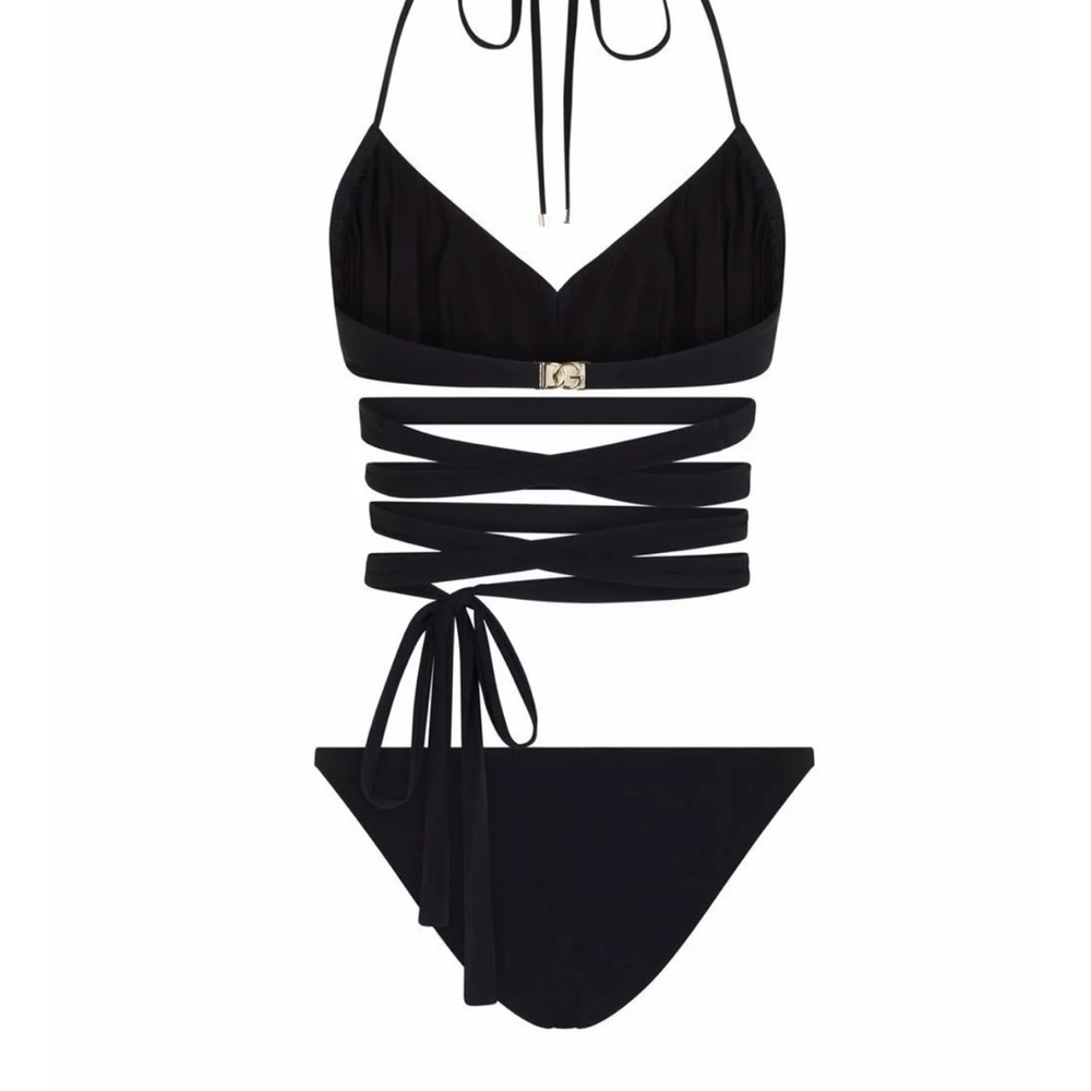 Dolce Gabbana size 5 wrap bikini
